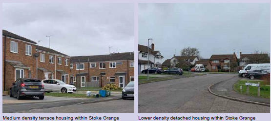 2.5.1 2.5.1 Medium density terrace housing and Lower density detached housing within Stoke Grange