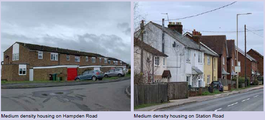 2.5.1 Medium density housing on Hampden Road and Medium density housing on Station Road