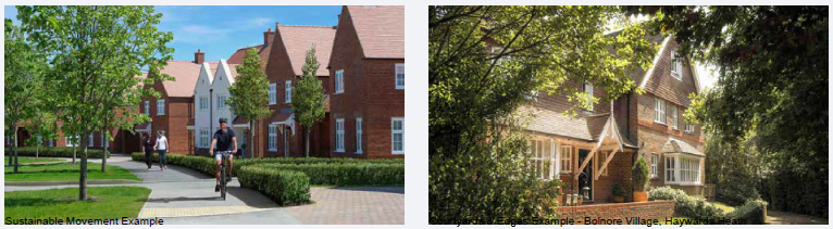 4.4.4 Sustainable Movement Example and Courtyards & Edges Example - Bolnore Village, Haywards Heath